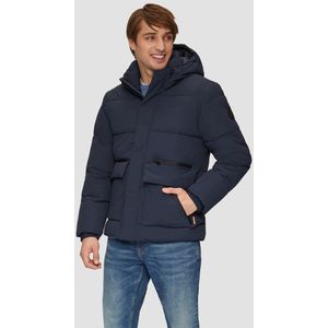 QS - Tussenjas - Navy - Gewatteerde Jas - Licht Gevoerd