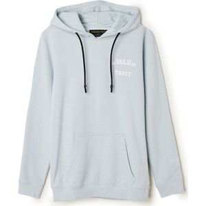 In Gold We Trust Hoodie Kids - Baby Blue - Maat 116-122