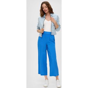 s.Oliver - Damesbroek - Blauw - 5531 - Relaxed Fit