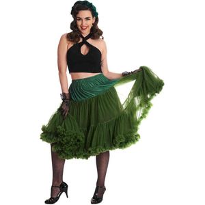 Banned - Lifeforms Petticoat - XS/S - Donkergroen