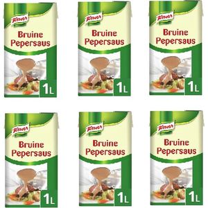 Knorr Garde d'Or Bruine pepersaus, pak 1 ltr