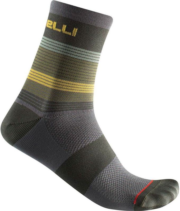 Castelli Scia 12 Sokken Grijs EU 36-39 Man