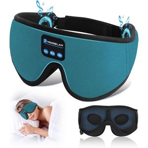 Draadloos 3D Slaapmasker met Hoofdtelefoon voor Ultimatieve Ontspanning en Comfort