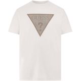 GUESS Shirt  bruin / wit