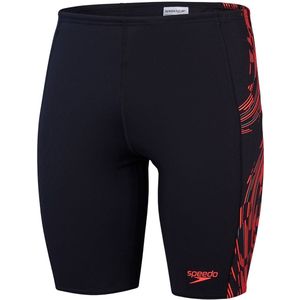 Speedo - Eco+ Tech Panel Jammer - Zwart - Rood - Heren