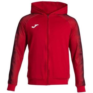Joma - Elite XI - Hooded Trainingsjack - Zwart - Met Rits en Capuchon