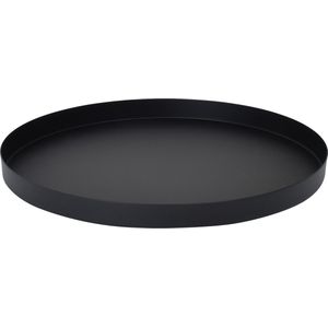 LOFT42 Serva Metalen Dienblad – Zwart – Ø40 cm