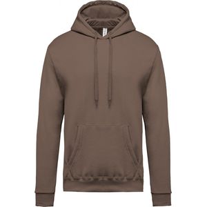 Sweatshirt Heren M Kariban Lange mouw Moka Brown 80% Katoen, 20% Polyester