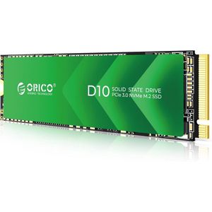 256GB M.2 NVMe SSD - 2400MB/s PCIe Gen3x4 M2 2280, Interne Solid State Drive voor Desktop en Laptop