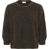 Kaffe - KAmeridith Pullover - Gebreide Trui - Bruin
