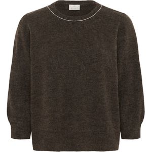 Kaffe - KAmeridith Pullover - Gebreide Trui - Bruin