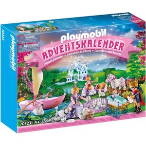 PLAYMOBIL Christmas Adventskalender Koninklijke picknick in het park - 70323