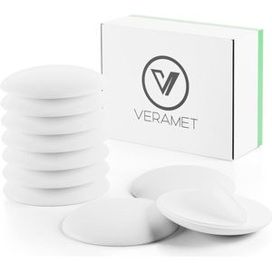 Zelfklevende Deurstopper Ø 60 mm - 10 Stuks Wandbuffer voor Muur en Deur Bescherming