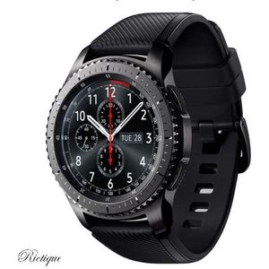 Horloge Bandje - Universeel - Geschikt voor Smartwatch – Siliconen - 22 mm
