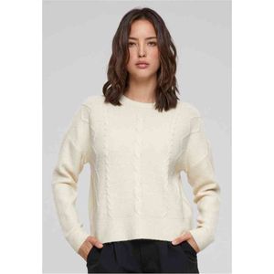 Urban Classics - Cabel Knit Sweater/trui - M - Beige