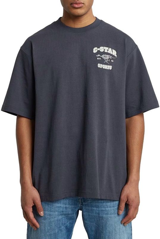 G-Star - Running dog back gr boxy r t - Heren - T-shirts