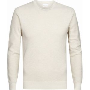 Profuomo Pullover Textured Ecru - Maat M - Heren - Pullovers