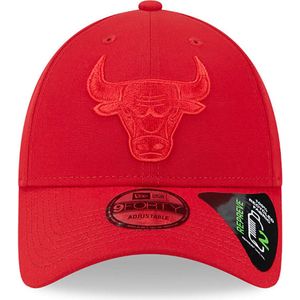 New Era Chicago Bulls Repreve Outline Red 9FORTY Adjustable Cap
