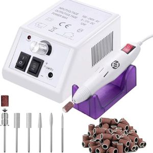 Equivera Elektrische Nagelvijl - Nagelfrees - Electric Nail File - Manicureset - Manicure. Pedicure - Nagelvijl - Nagelboor - Kerstcadeau - Sinterklaas - Sinterklaas Cadeau - Cadeau Voor Vrouw - Cadeau Voor Man - Cadeau