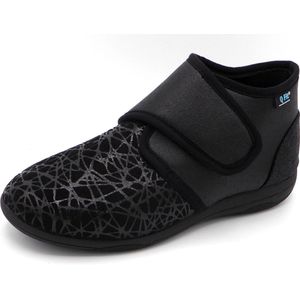 Q-Fit Medical - Geneve - Pantoffel - Zwart/Print