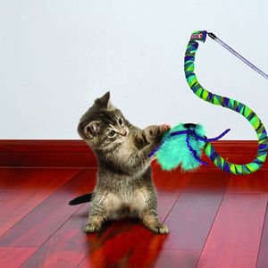 KONG Cat Teaser Curlz Speelgoed voor katten - Kattenspeelgoed - Kattenspeeltjes