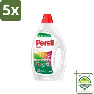 5 x Persil Wasmiddel Gel 33 Wasbeurten Gekleurde was 1,485 liter - Grootverpakking - Wasmiddel - Gekleurde Was - Vlekken Verwijderen - Wasmachine - Frisheid
