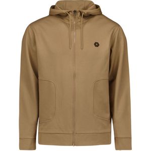 No Excess Mannen Hooded Vest Met Ritssluiting Khaki XXL