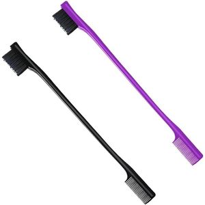 Dubbelzijdige 2-in-1 Haarrandborstel - Haarkam Combo Pack