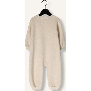 PLAY UP Fleece Jumpsuit Rompers Unisex - Ecru - Maat 74