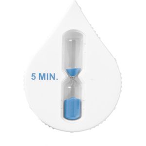 Douchetimer - Showertimer - Douchewekker - Doucheklok - Met zuignap - Waterbesparende - Zandloper - 5 minuten