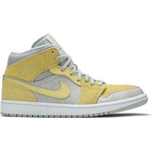 Nike Air Jordan 1 Mid - Sneaker - Limited Edition - Geel / Grijs - Maat 41