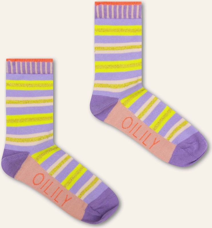 Oilily - Margoso calf socks - Lila - 26-28