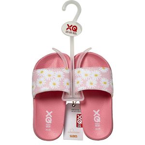 XQ Footwear - Badslippers - Roze - Bloemen