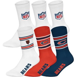 NFL Sokken NFL 6Pack Crew Socks Set van 6