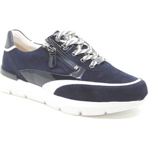 Hassia - 301353 - Donkerblauwe Sneaker - Wijdte H