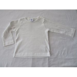 petit bateau , meisje, t-shirt , gebroken wit , fantasie petit bateau , 18 maand 81