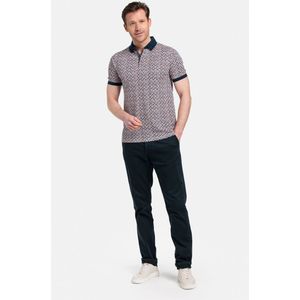 Baileys Bright Cobalt Modern Fit All Over Dessin Polo 415225 66