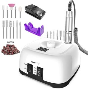 Elektrische Nagelvijl - Nagelfrees - Wit