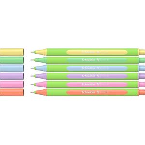 Schneider fineliner - Line-Up – 0,4mm - pastel - 5+1 gratis - S-191085