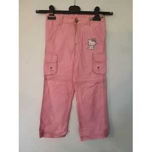 Hello Kitty lange broek - Maat 116 - verstelbare taille - zomerbroek