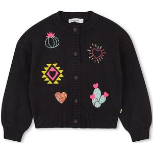 Billieblush U21389 Jas Zwart 4 Years Meisjes