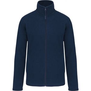 Premium Microfleecevest met rits Kariban Navy blauw - maat S