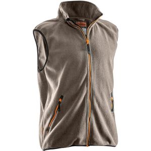 Jobman 7501 Fleece Vest 65750175 - Khaki - 4XL