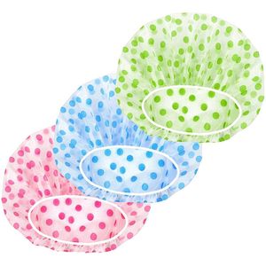 Mmgoqqt - Douchekap Dames - Waterdichte Douchekap - Herbruikbare Douchekap - 3 Stuks