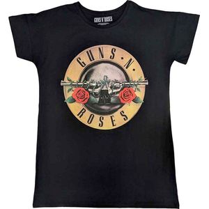 Guns N' Roses - Classic Logo Nachtjurk - S - Zwart