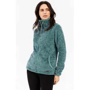 Protest - Riri - Fleece Vest - Glacial Blue - High-pile fleece