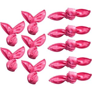 10-Pack Foam Haar Rollers - DIY Styling Gereedschap voor Zachte Krullen - Slaap Kussen - Krultang Spons