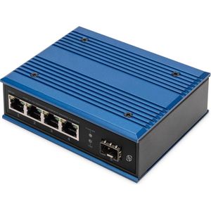 Equivera Internet Splitter - Industriële Switch - 10 Poorten - Gigabit