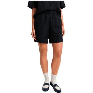 Gant - 4020116 - Korte Broek - Lichtgrijs - Linnenmix