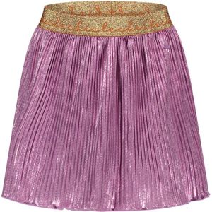 Le Chic - Strokenrok - Vrolijk Gekleurd - Luxe Sparkling Gold Tailleband